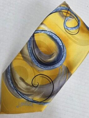 J Garcia Small Garden Signature Collection Silk Tie Necktie Artist Proof No. 10